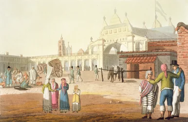 Piazza del Mercato, Buenos Aires, Argentina